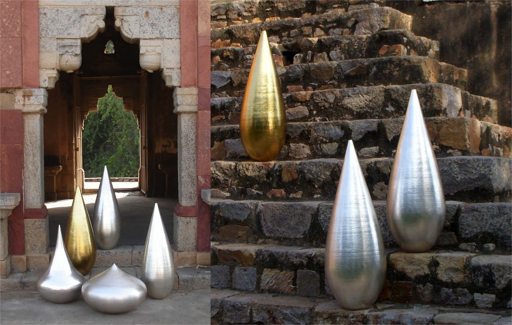 ‘Flame’ sculptures