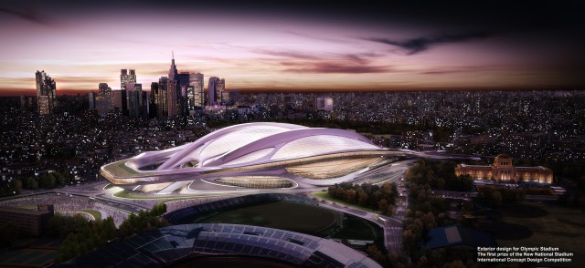 Stadium proposed for the Tokyo 2020 Olympic Bid