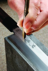 Custom engraving is one of Kamata Hakensha's specialties