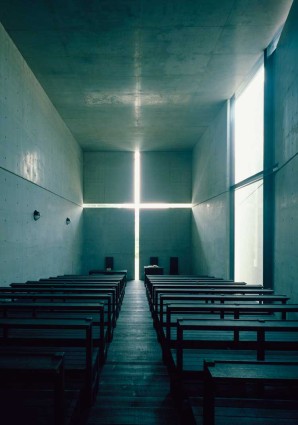 Ando's Church of the Light in Osaka (Photo © Mitsuo Matsuoka)