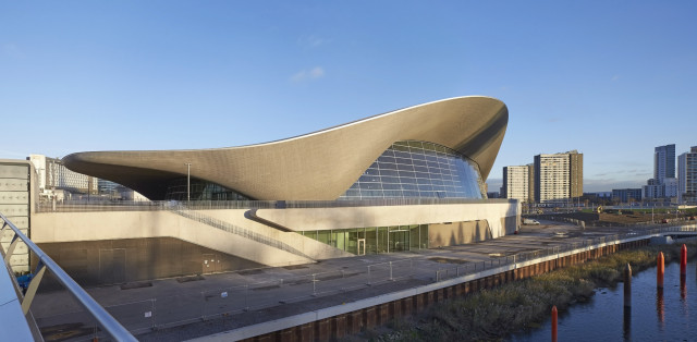 London Aquatics Centre. Image by Hufton+Crow