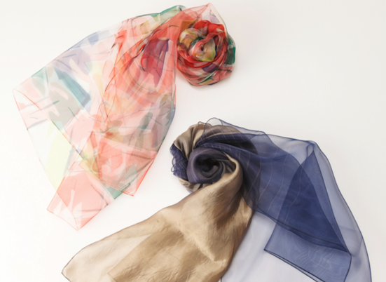 amaike super organza scarf