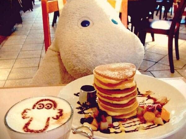 Moomin Cafe Tokyo Pancakes