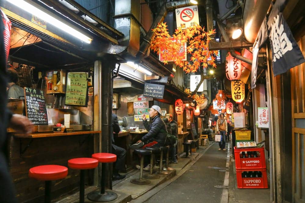 yokocho alleyway tokyo