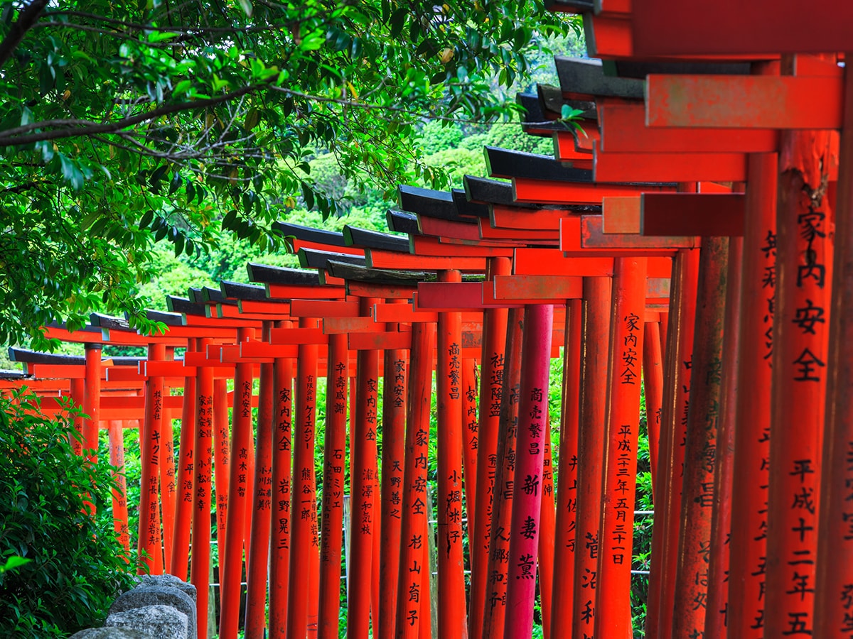 Nezu Shrine in Bunkyo, Tokyo