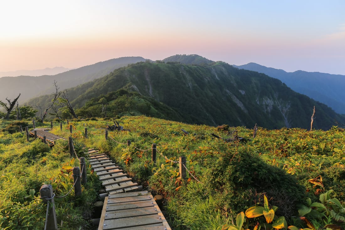 Mount Tanzawa in Japan