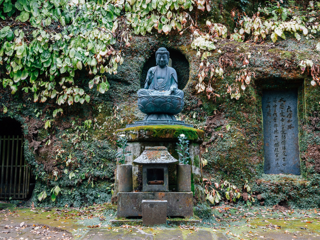 famous monks statue