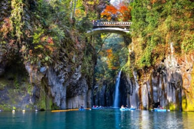 takachiho gorge golden week getaway