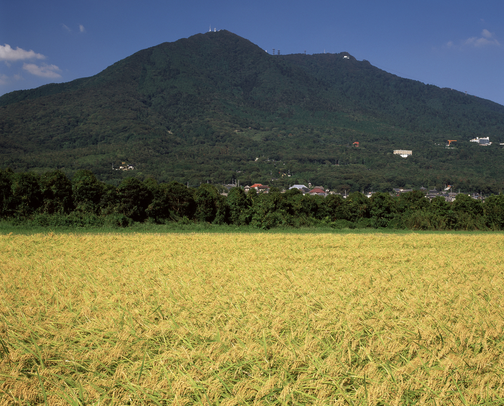 Mount Tsukuba north of Tokyo