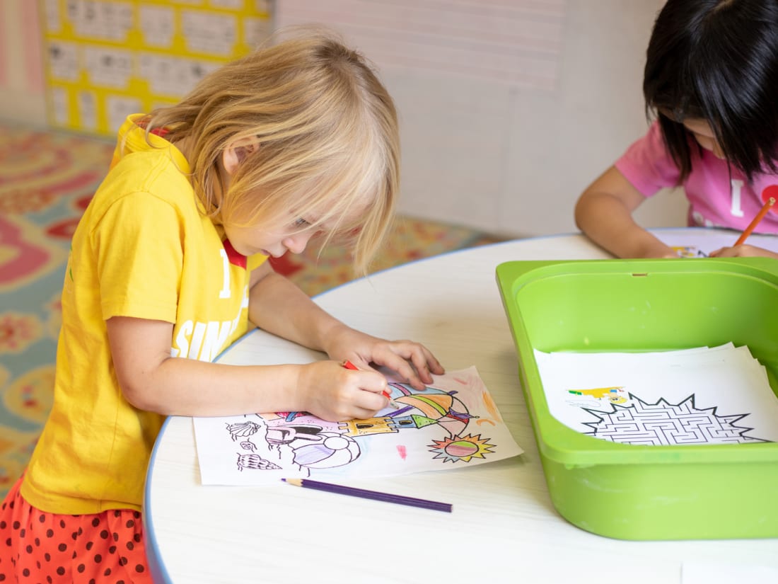 Children play at Summerhill International School