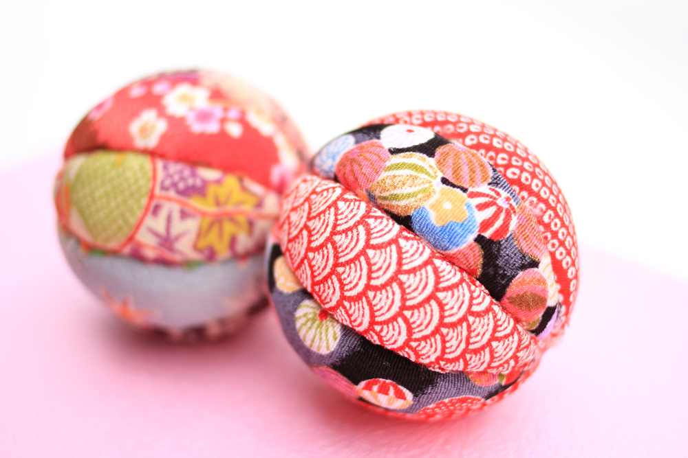 Temari balls is a traditional Japanese art form