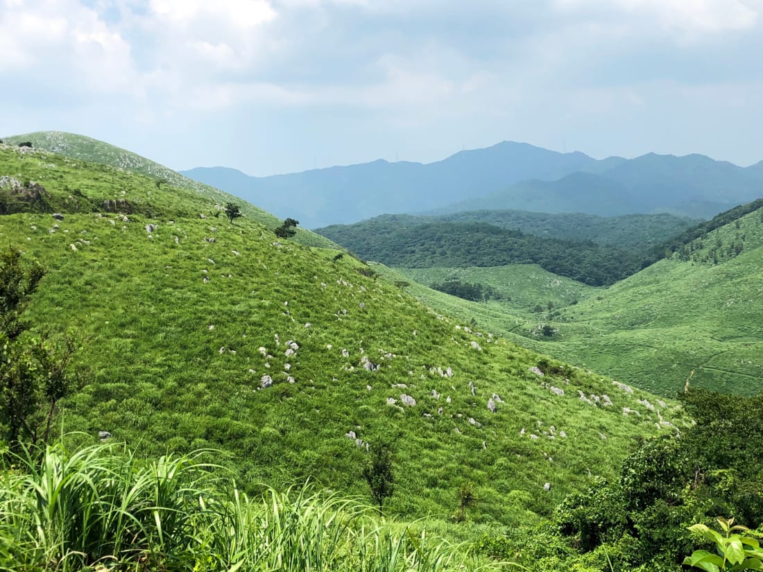 The Karst plateau in Yamaguchi Prefecture