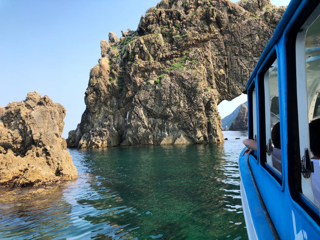 Omijima island in Nagato in Yamaguchi Prefecture