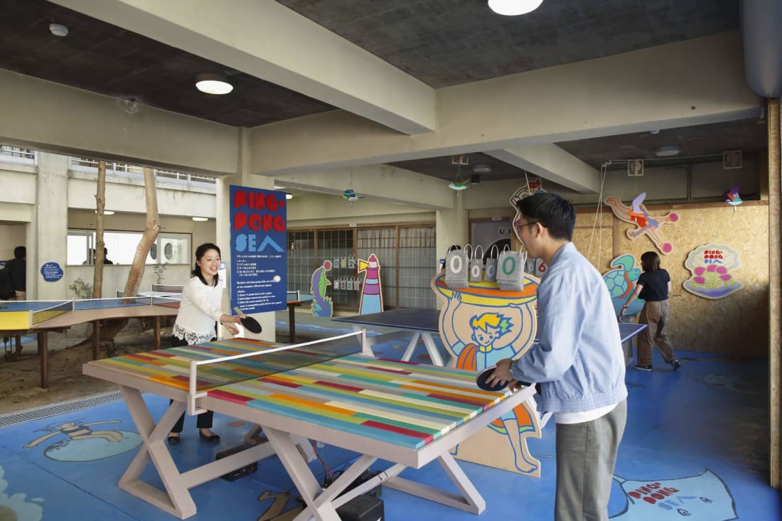 Little Shops on the Island "Ping-Pong Sea" at Setouchi Triennale