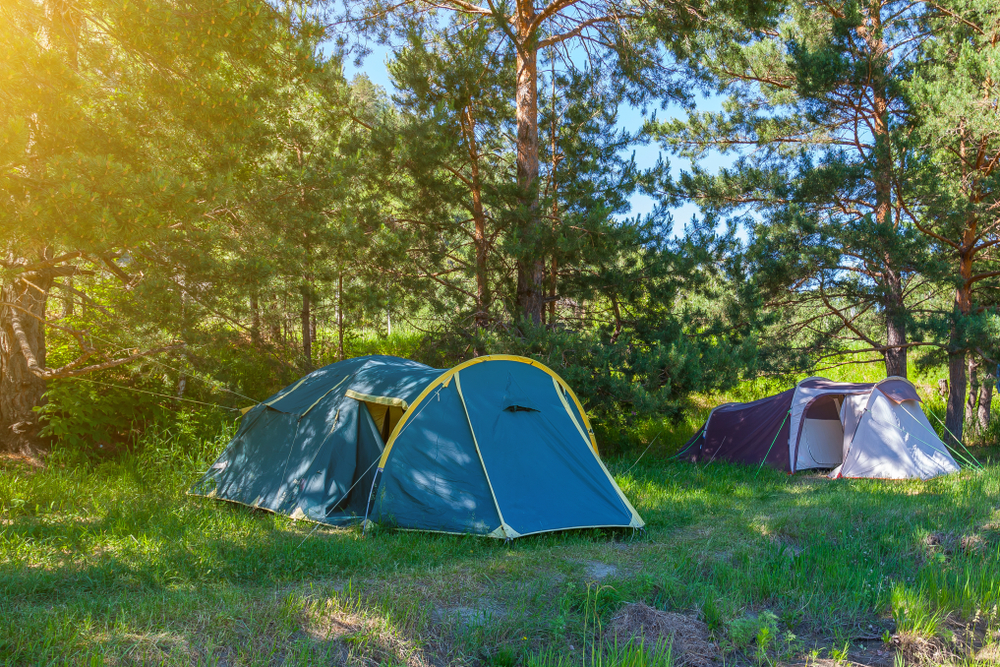 Camping in Japan