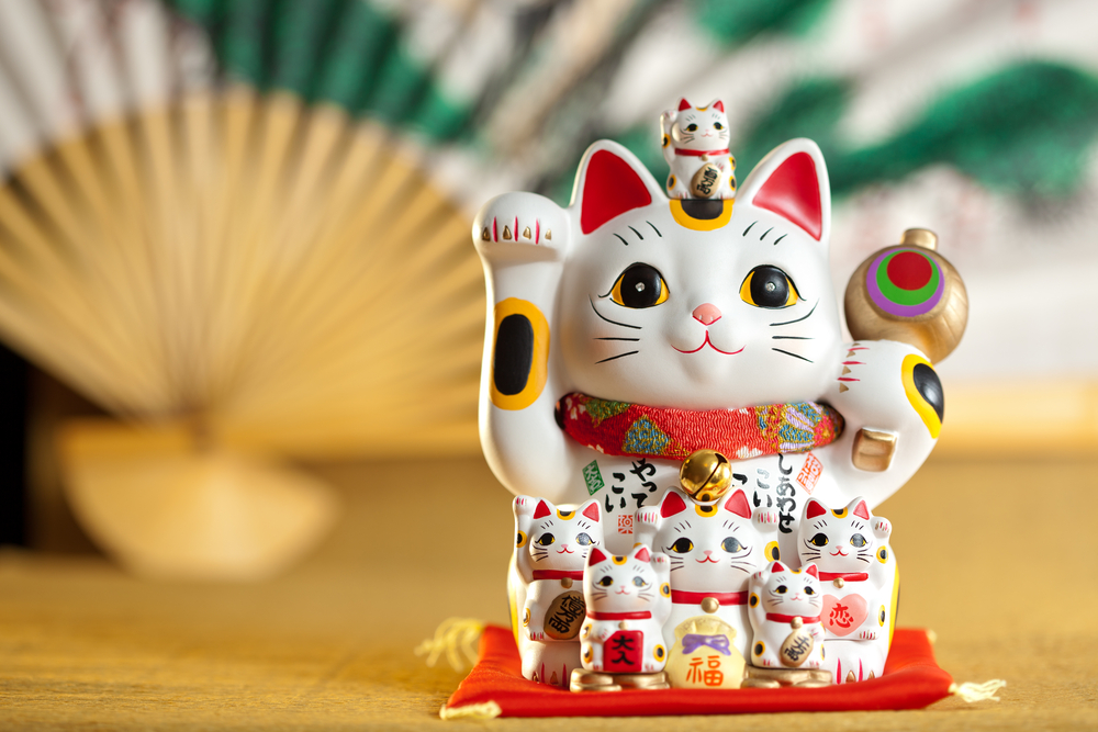 Maneki neko Japan magical animals