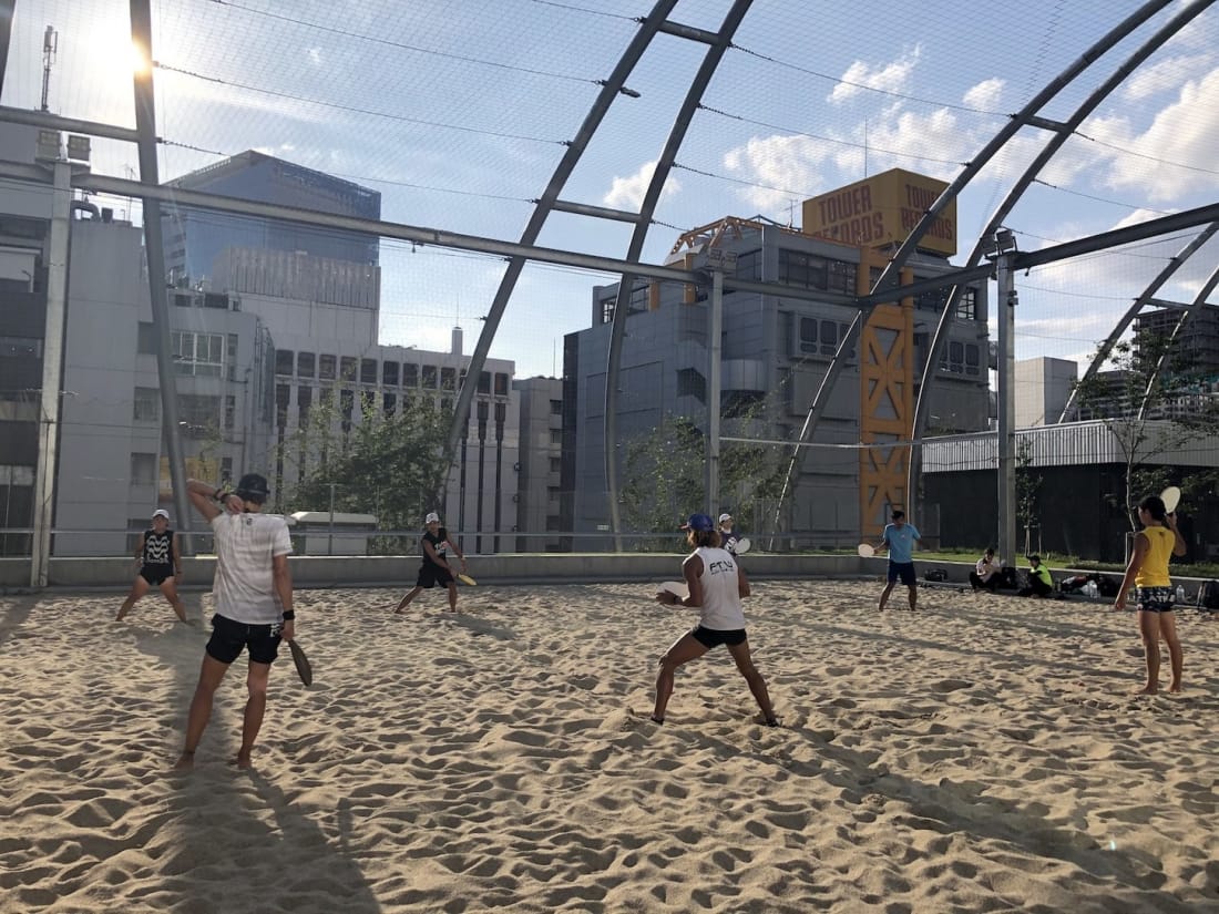 Miyashita Park Shibuya volleyball