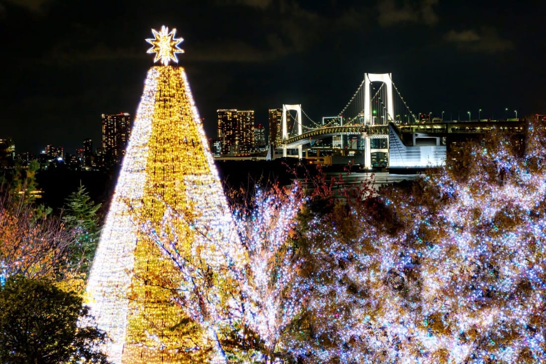 Odaiba Decks Illuminations Yakei