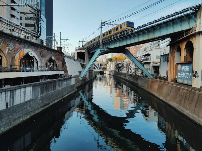 Kanda station trainspotting