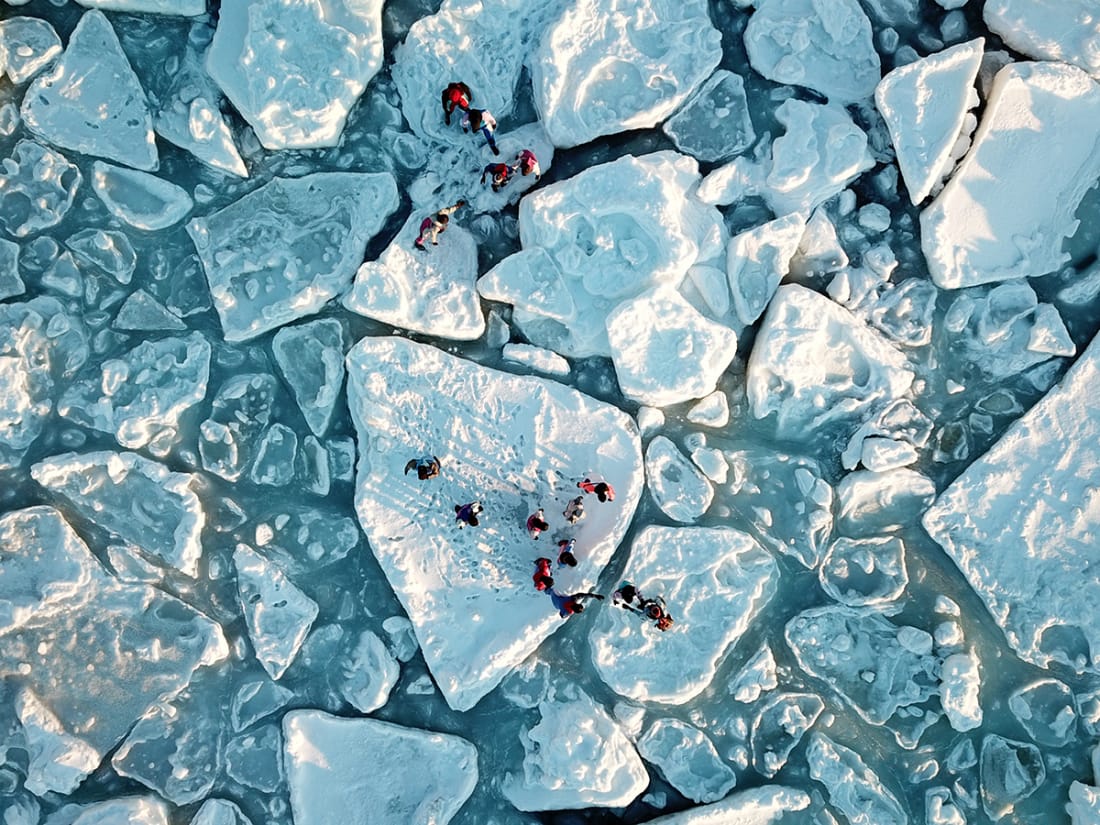 Drift Ice Walk Hokkaido