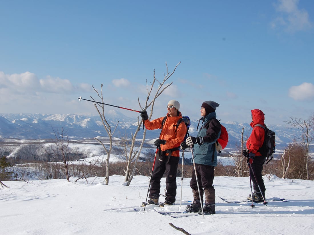 Hokkaido snowshoeing