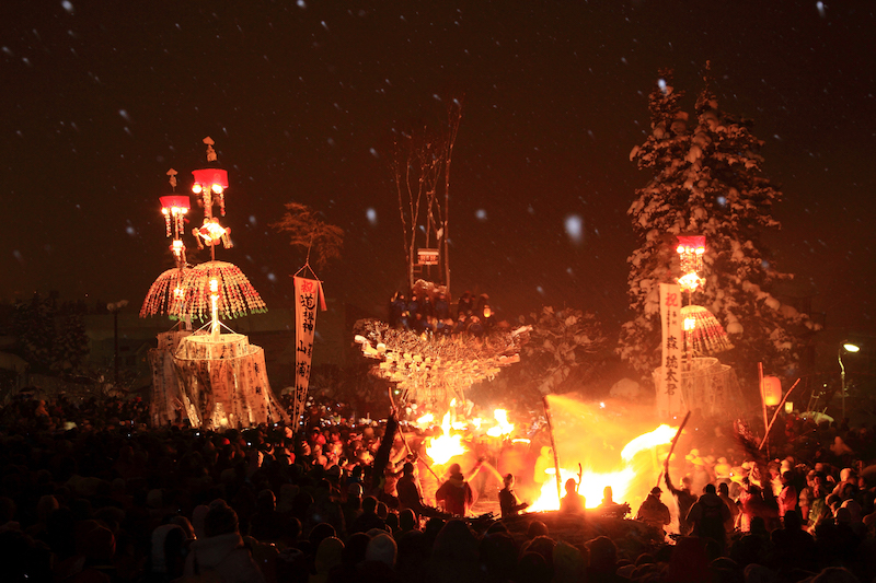 Nozawa Onsen Fire Festival