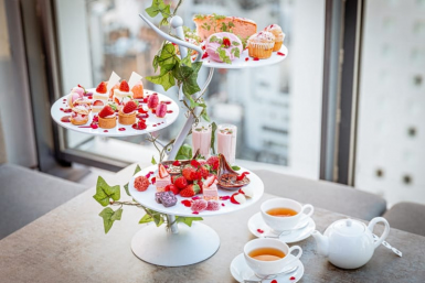 what's new in shibuya - afternoon tea in Ce la Vie