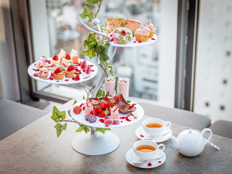 what's new in shibuya - afternoon tea in Ce la Vie