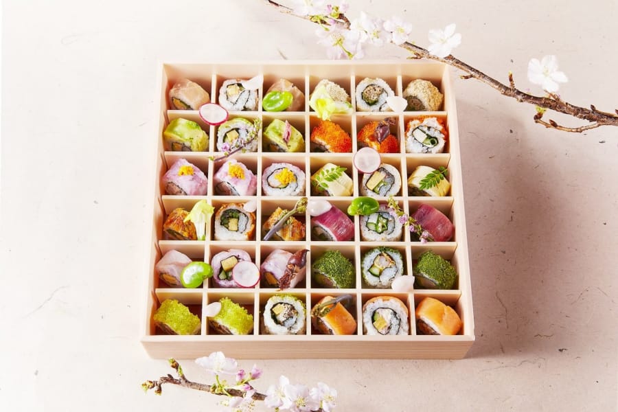 floral sushi