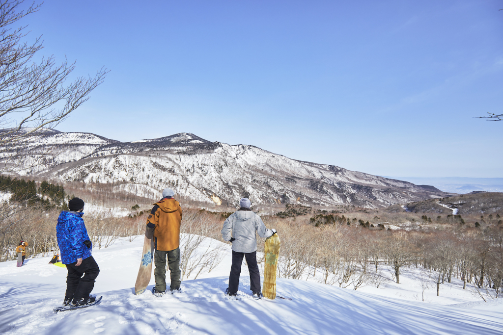 Tohoku Azuma mountian snowboard