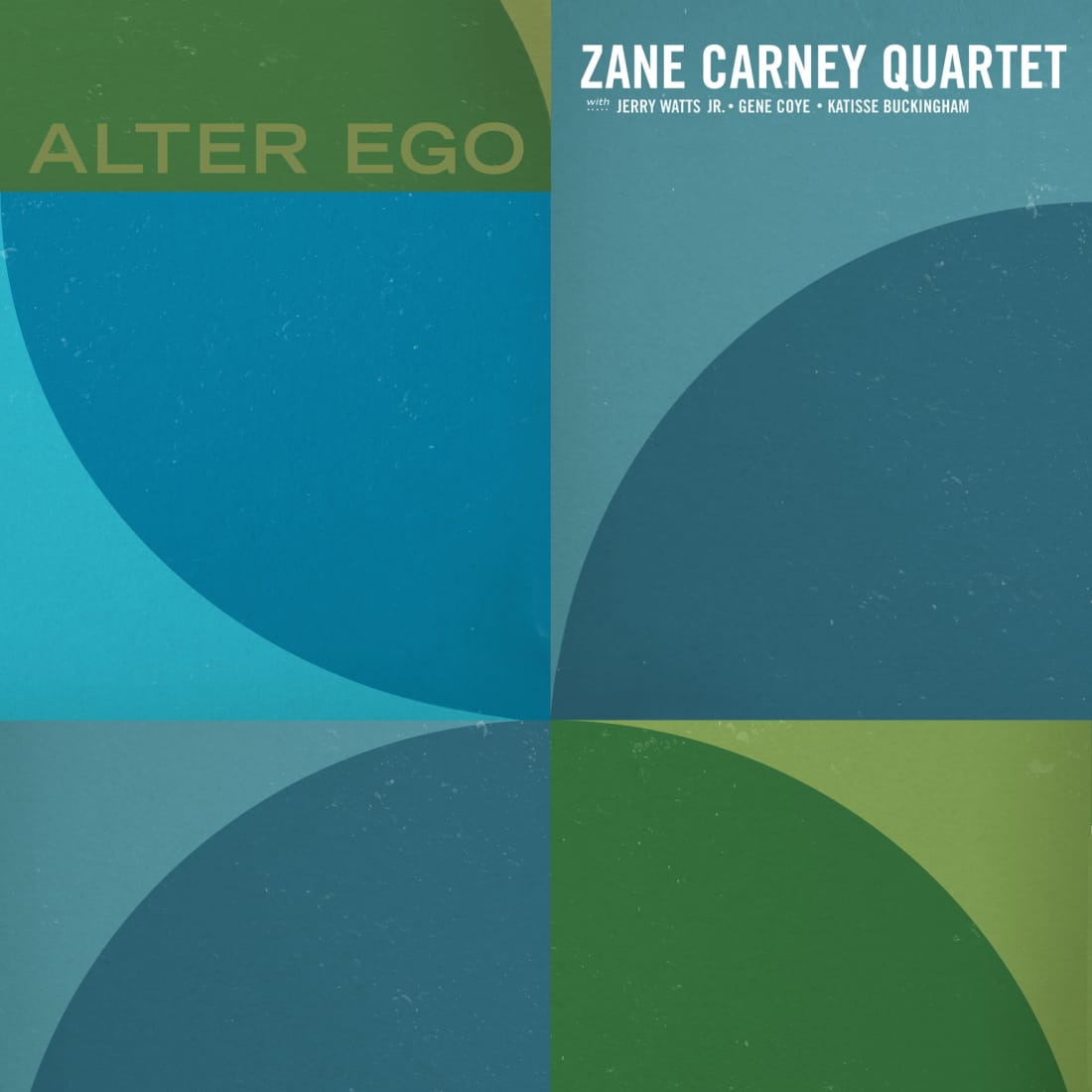 Zane Carney Quartet - Alter Ego - Album Cover