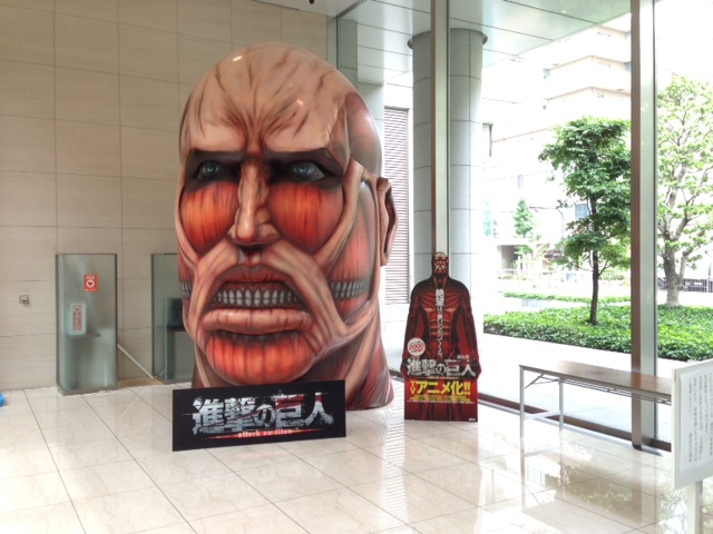 new in Yokohama attack on titan