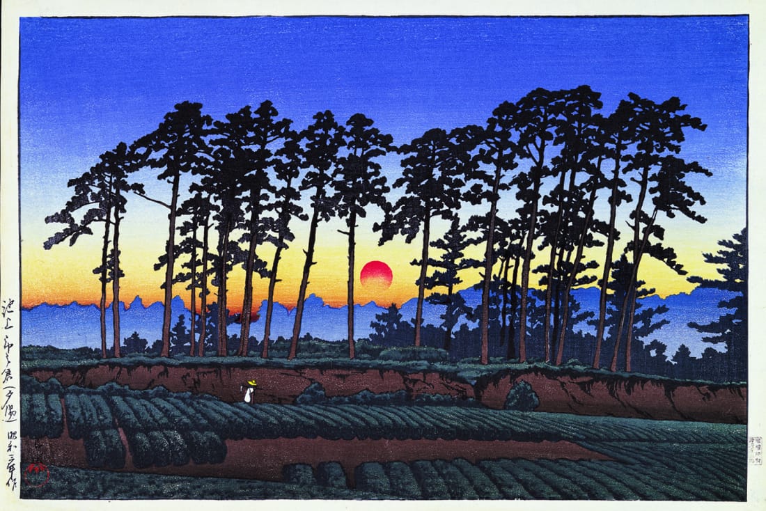 Kawase Hasui Travel and nostalgic landscape SOMPO Museum Exhibition