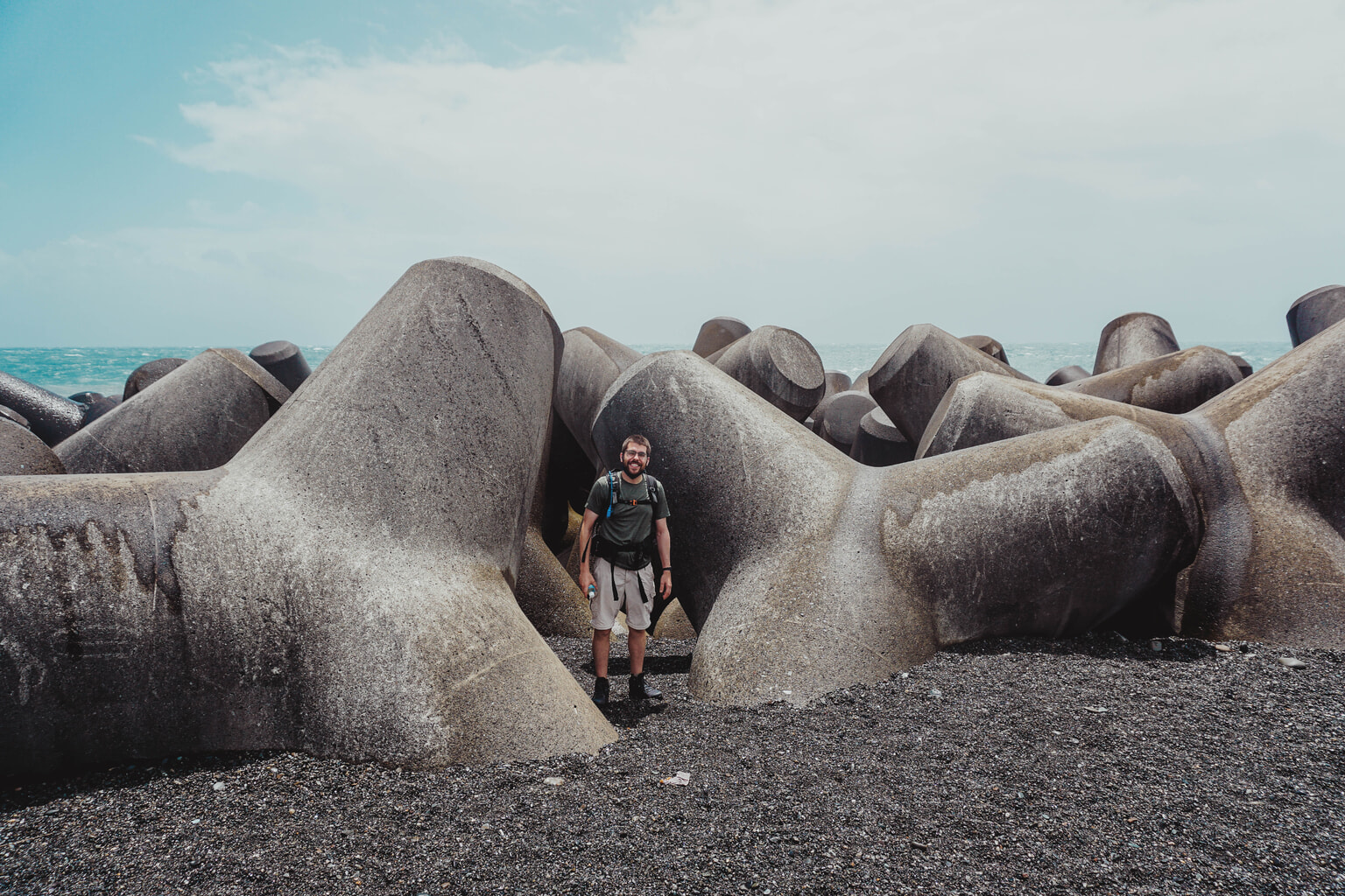 climbing Mt. Fuji