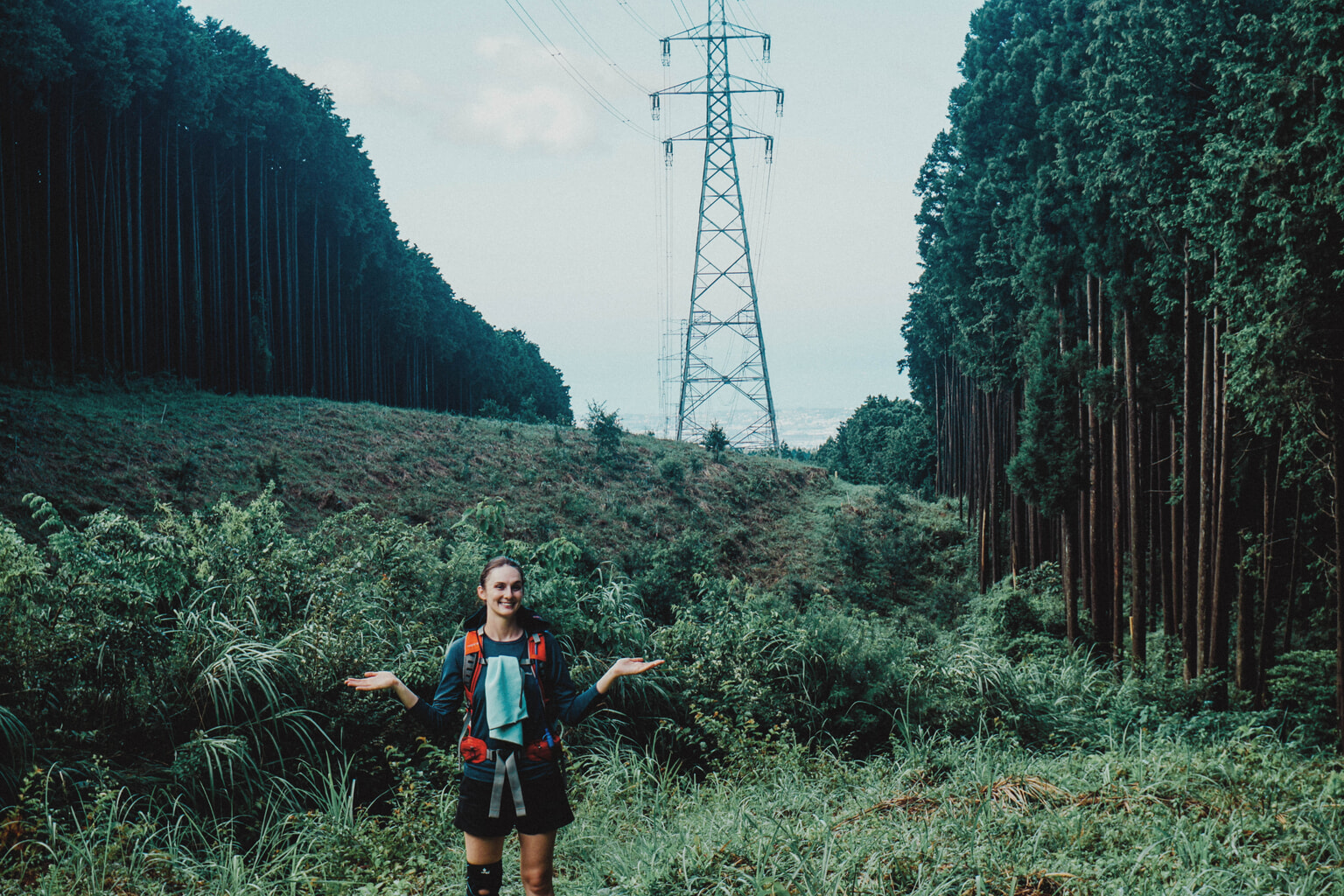 climbing Mount Fuji