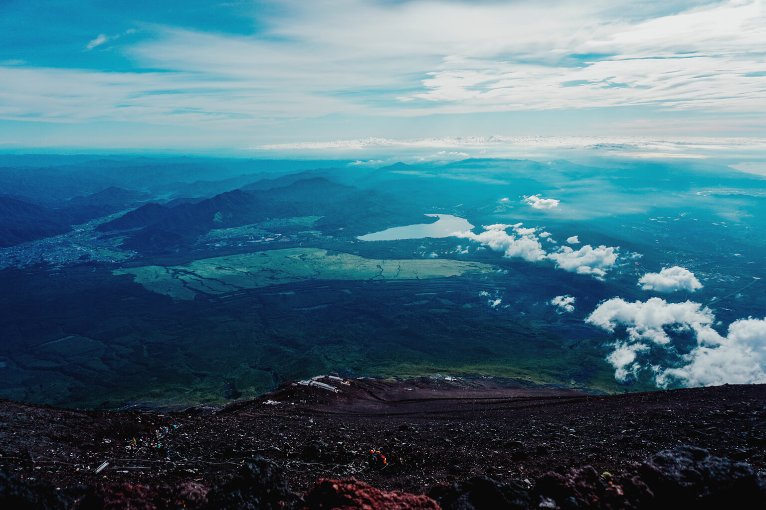 View of Fuji 5 lakes