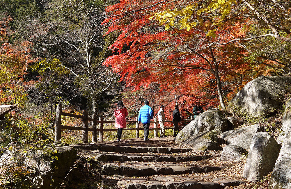 shosenkyou gorge path