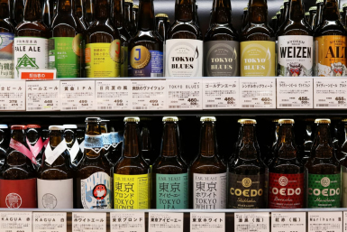 Japanese craft beers