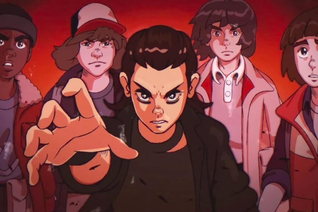 stranger things anime