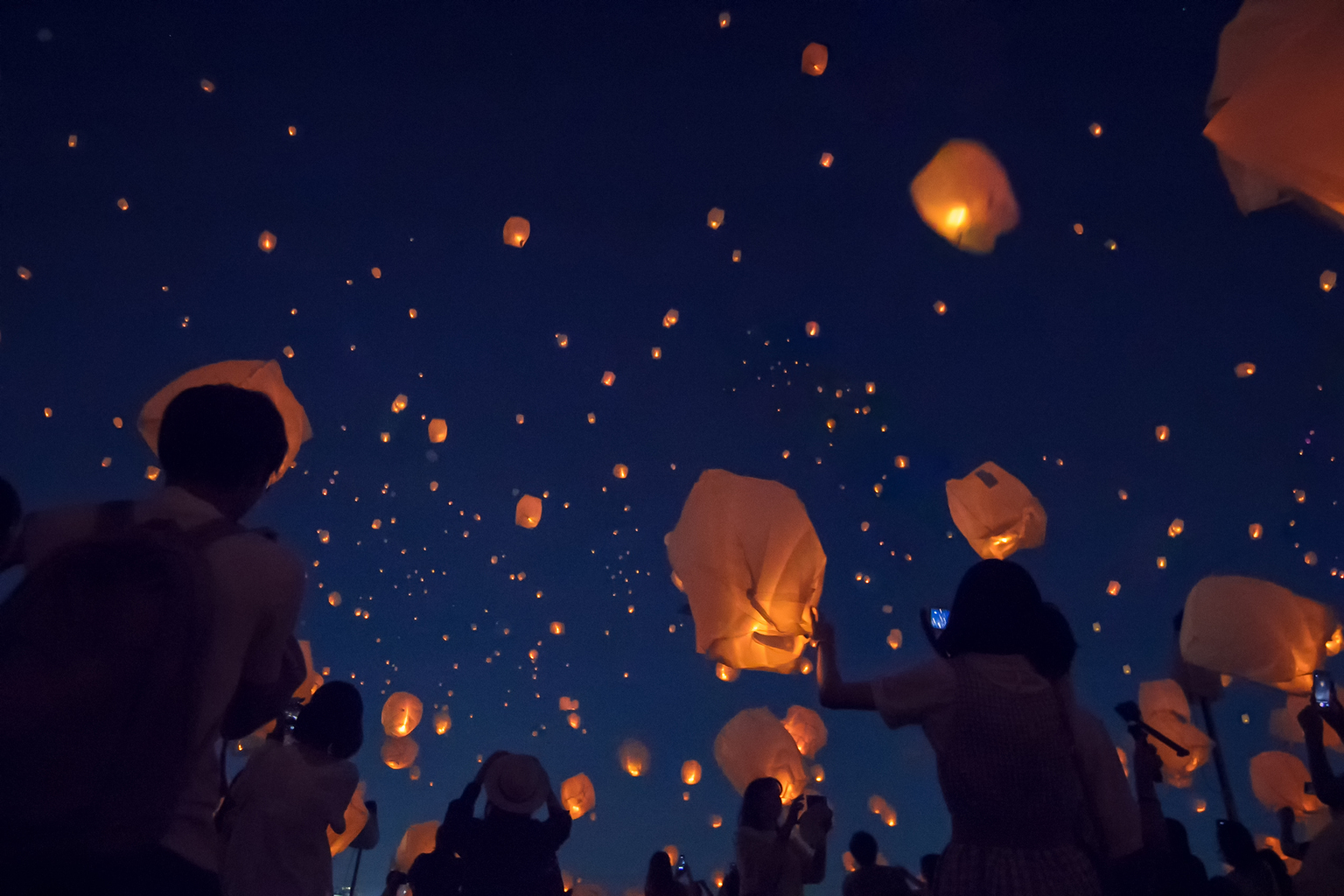 Tanabata Sky Lantern Festival