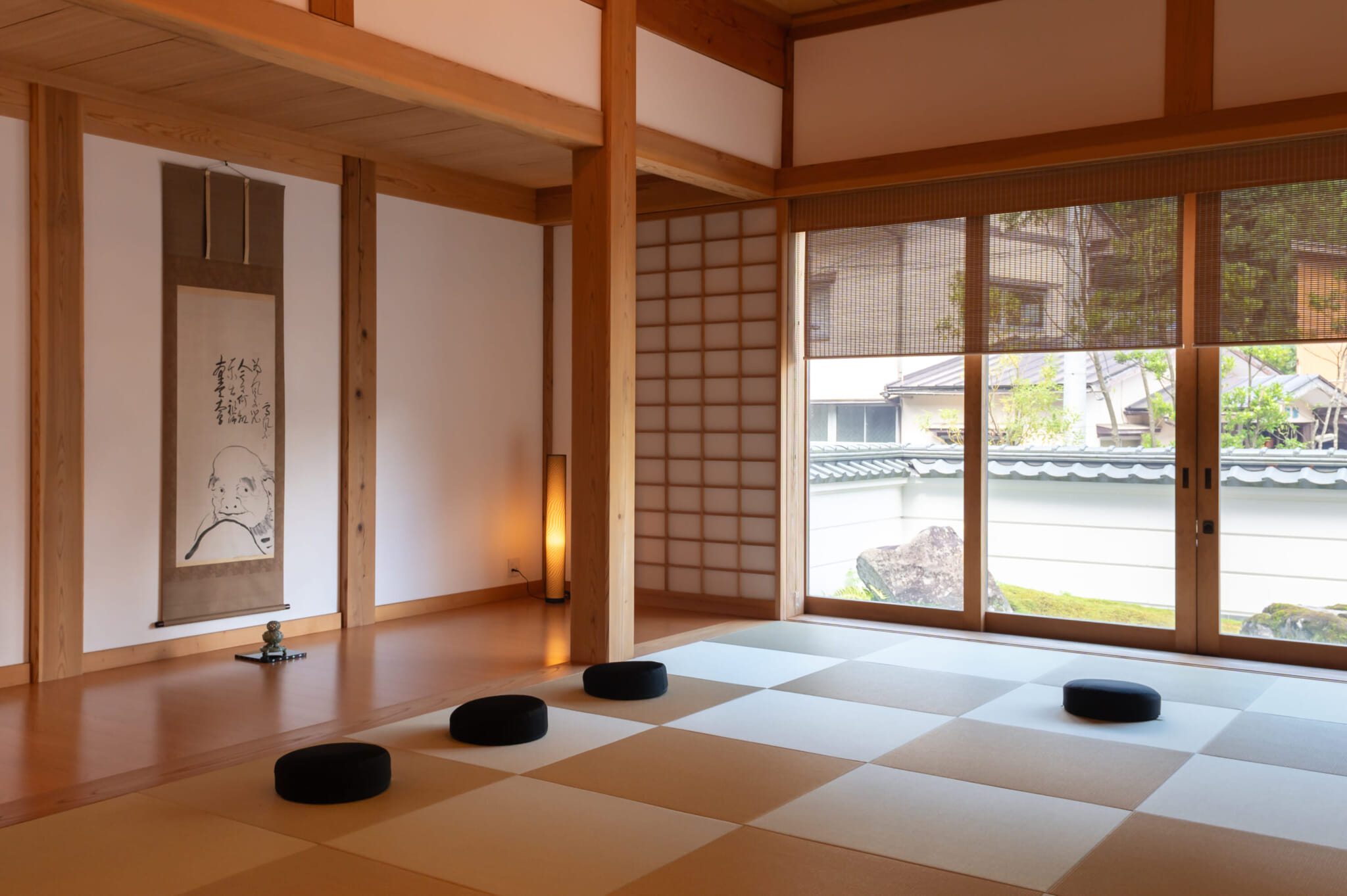 hakujikan inside temple