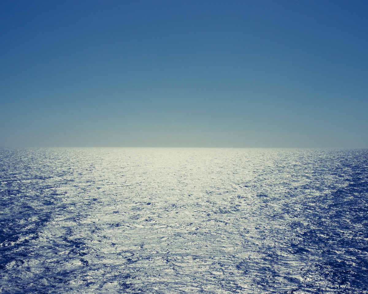 ocean horizon sea japan blue travel