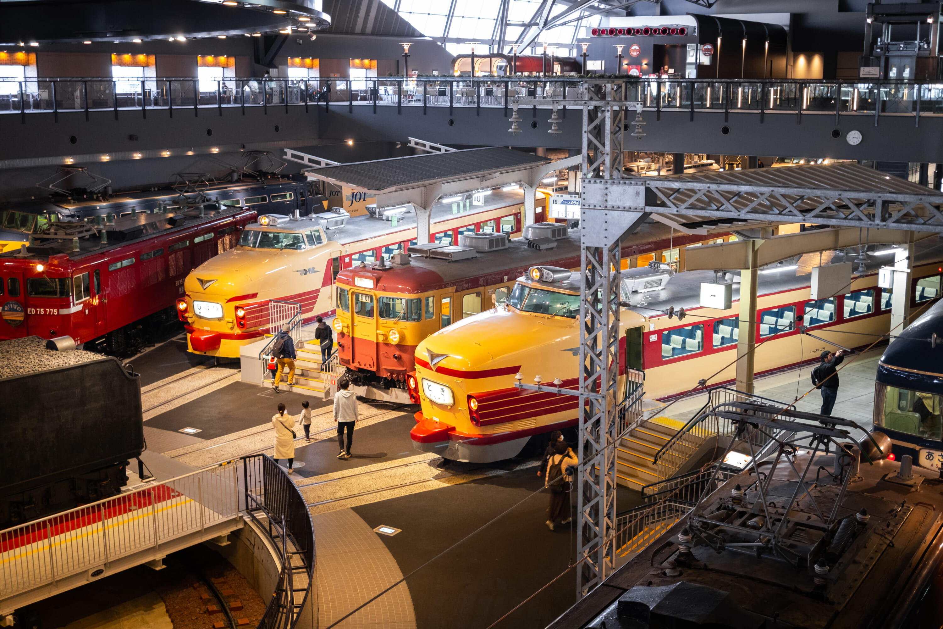 The railway museum in Saitama, Japan