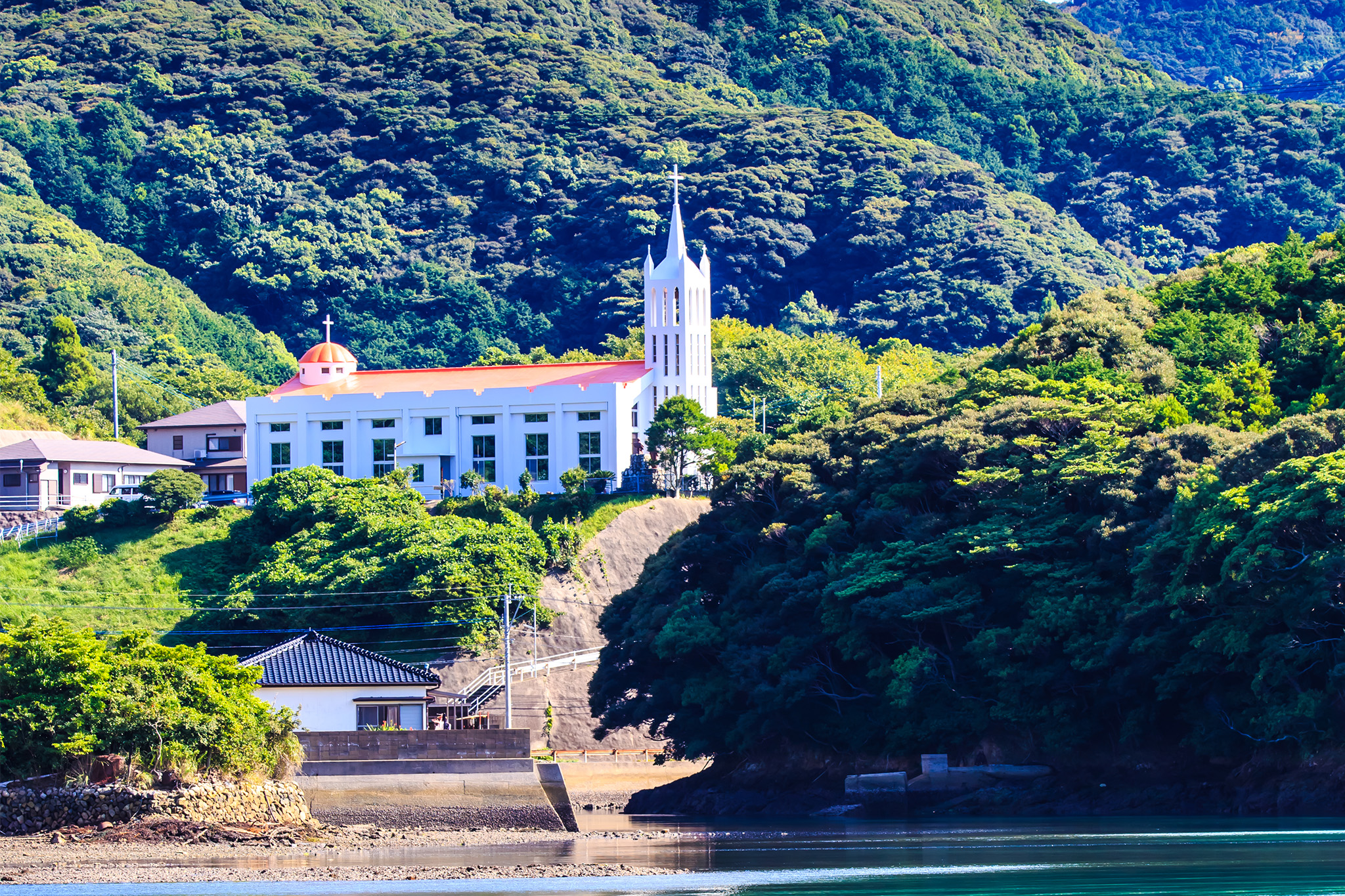 Shinkamigoto in the Goto Islands of Japan