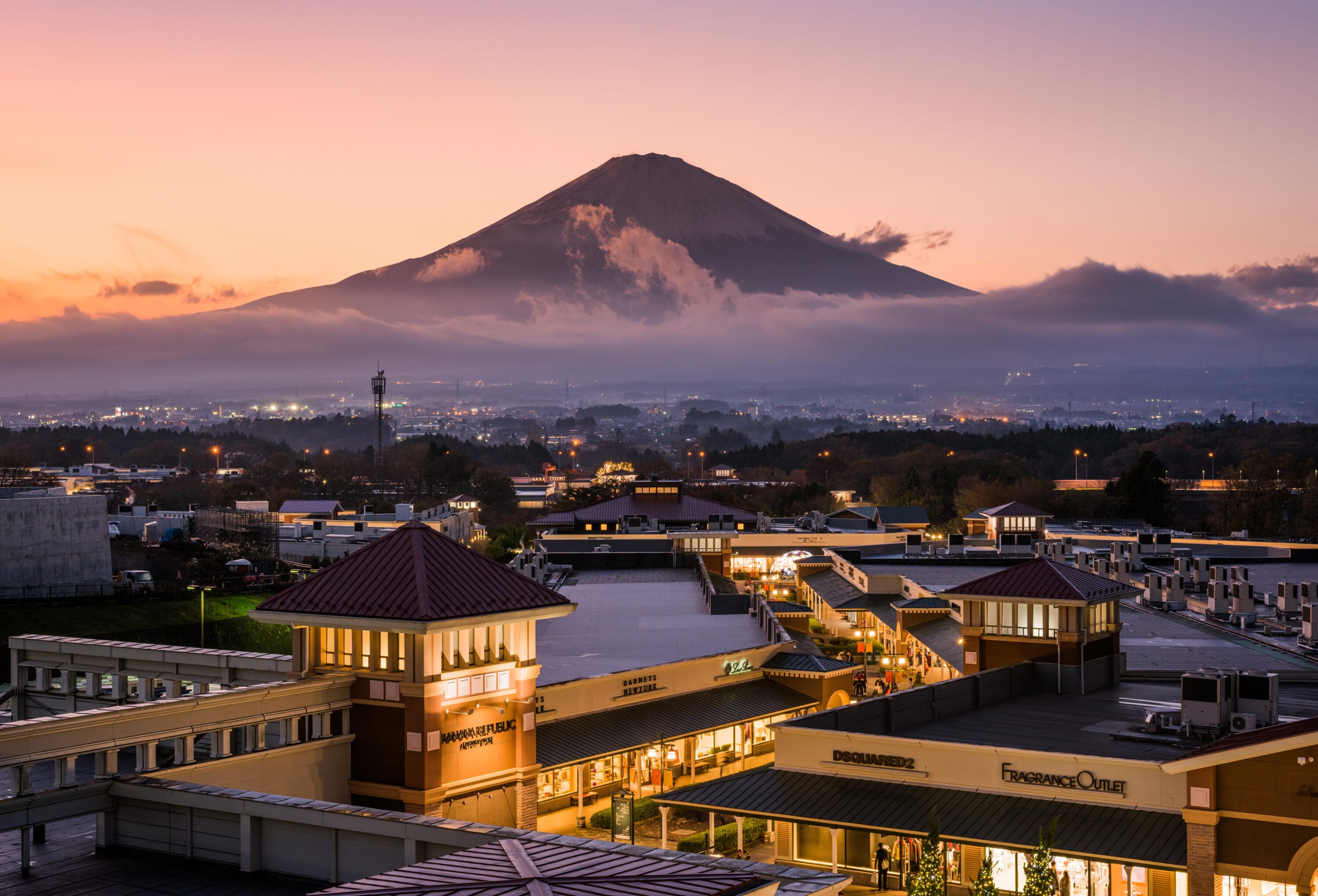 Fuji and shopping at Gotemba