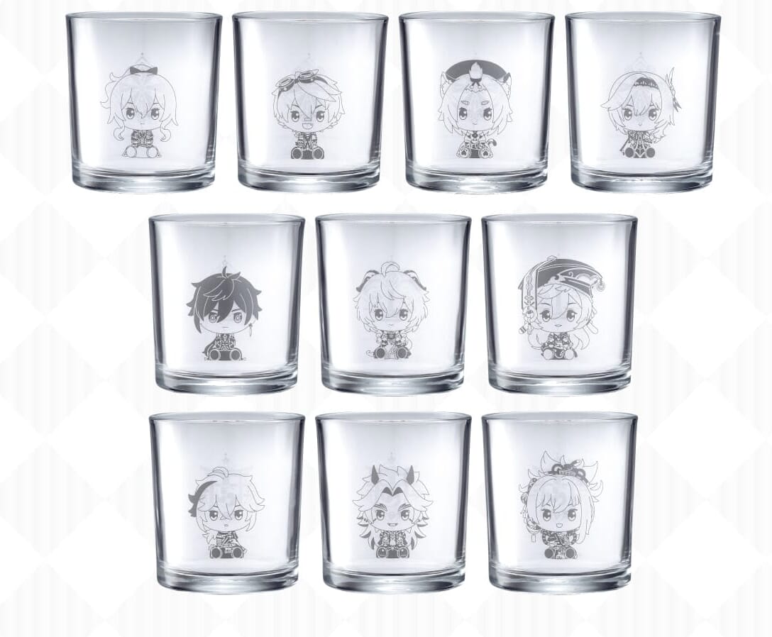 genshin impact sushiro collaboration glasses