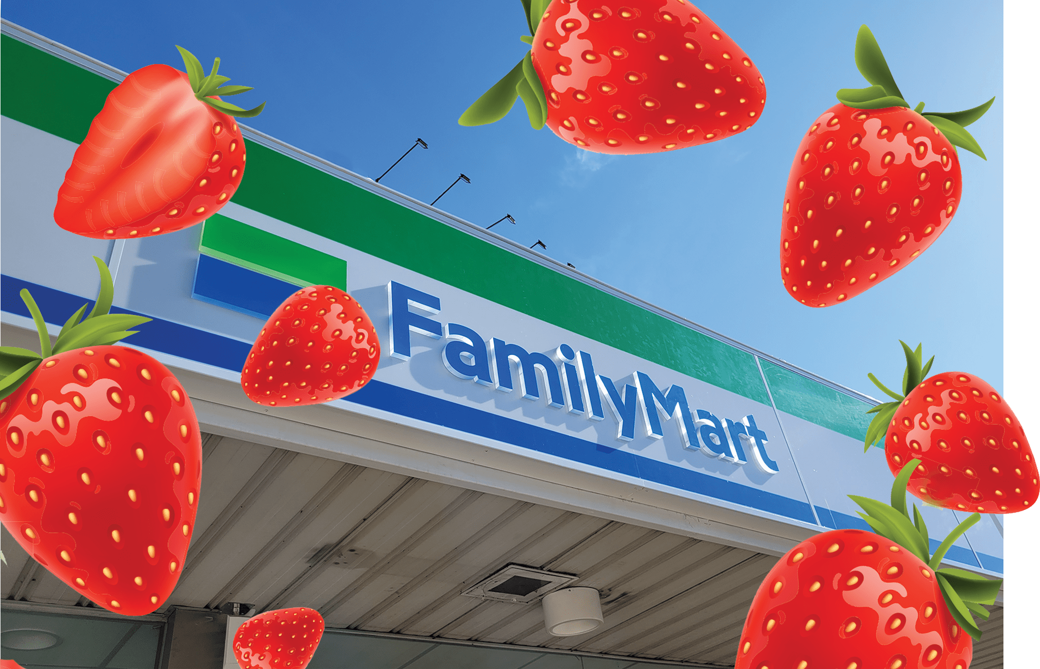 family mart strawberry campaign