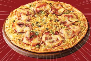 ramen pizza japan pizza hut