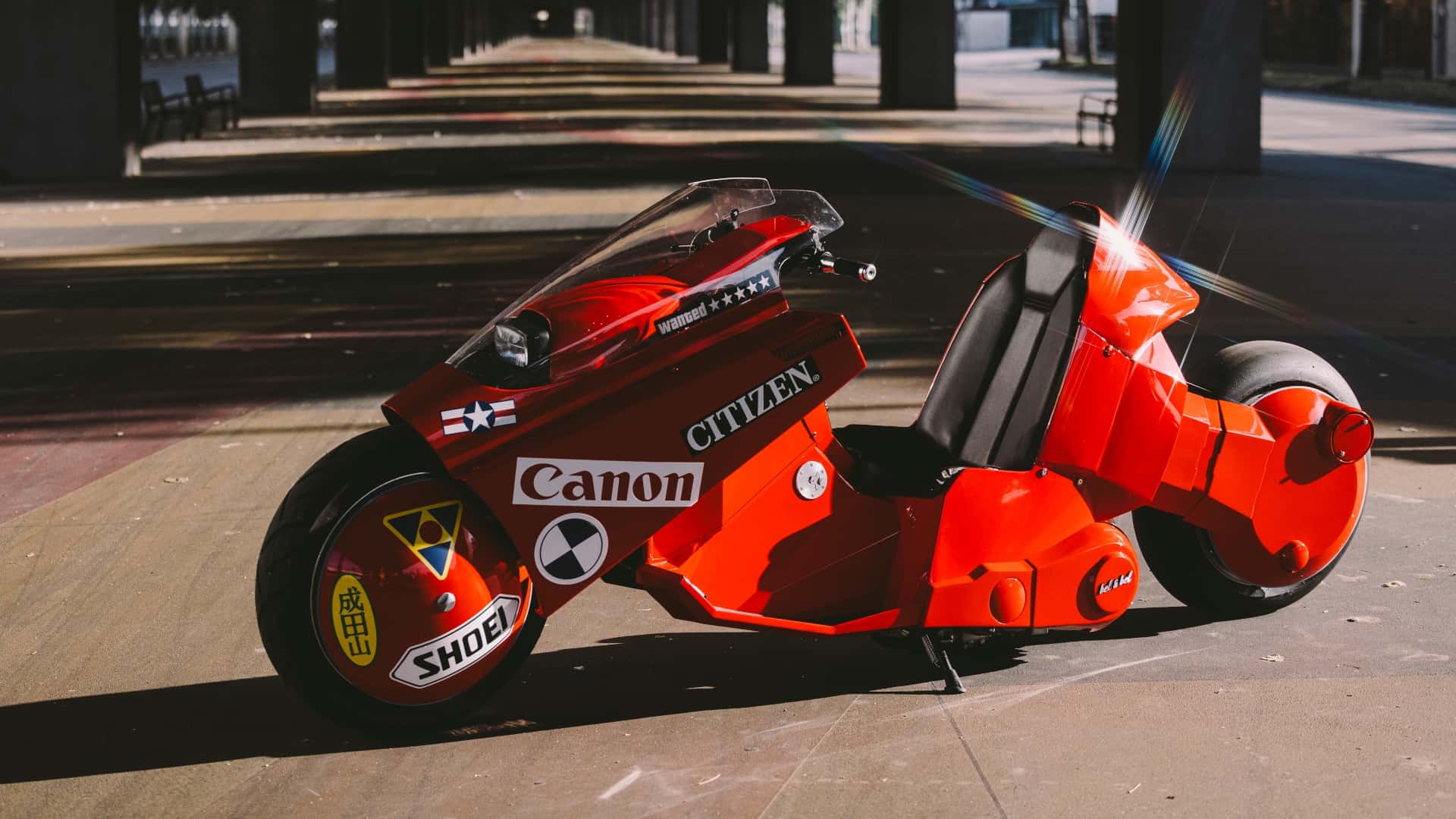 akira bike recreated