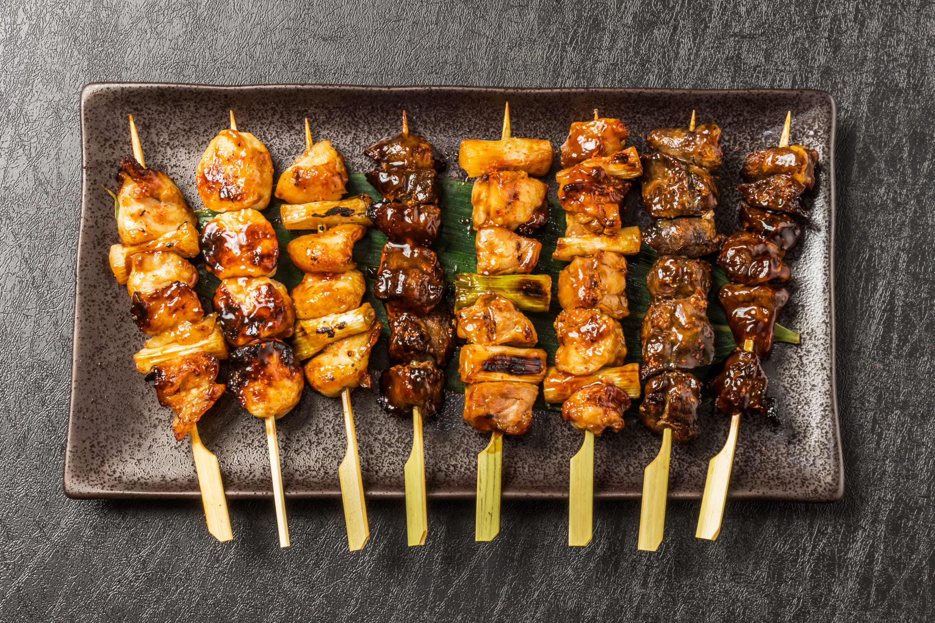 torikizoku yakitori skewers 